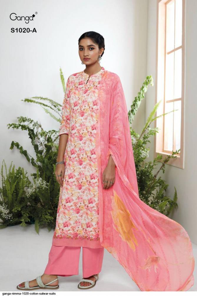 Ganga Nimma S1020 Regular Wear Wholesale Printed Salwar Kameez
